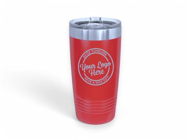 custom engraved tumbler logo