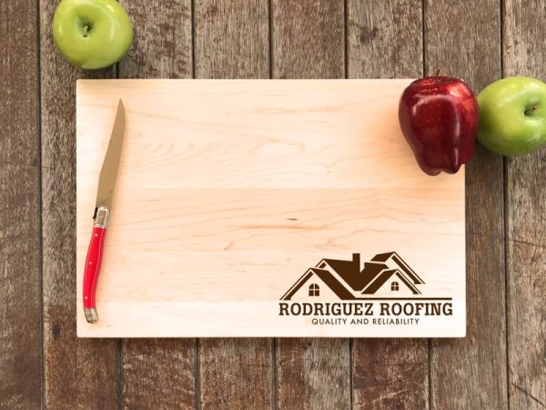 Custom Engraved Cutting Board Business Gift